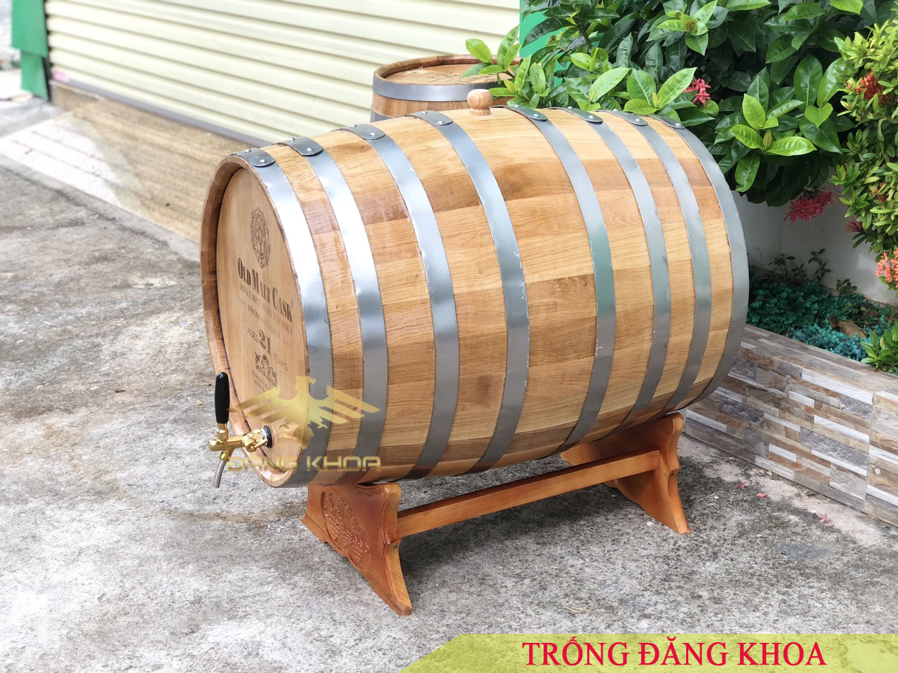 Cách bảo quản đối với thùng rượu gỗ sồi mới