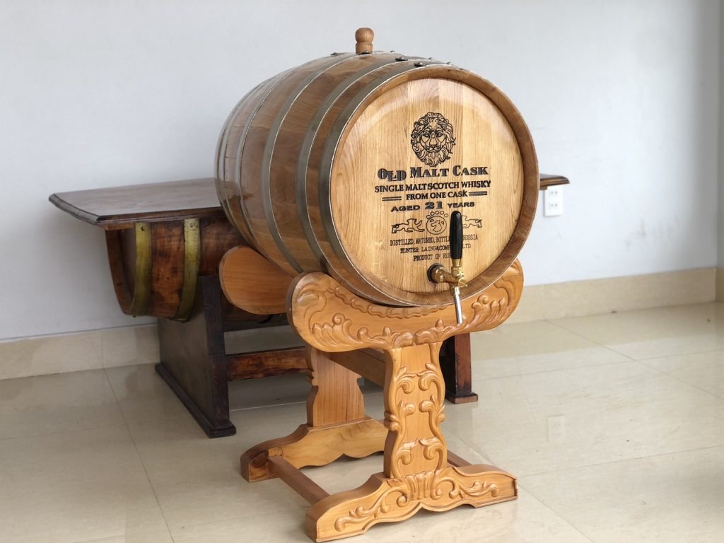 Bán thùng rượu gỗ sồi chính hãng Hà Nội giá rẻ