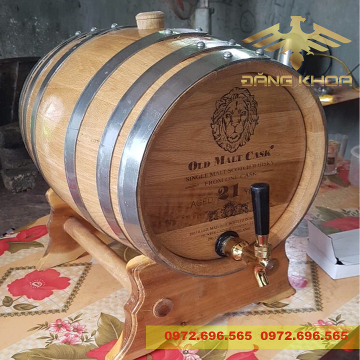 Bán thùng rượu gỗ sồi tại Hà Nội