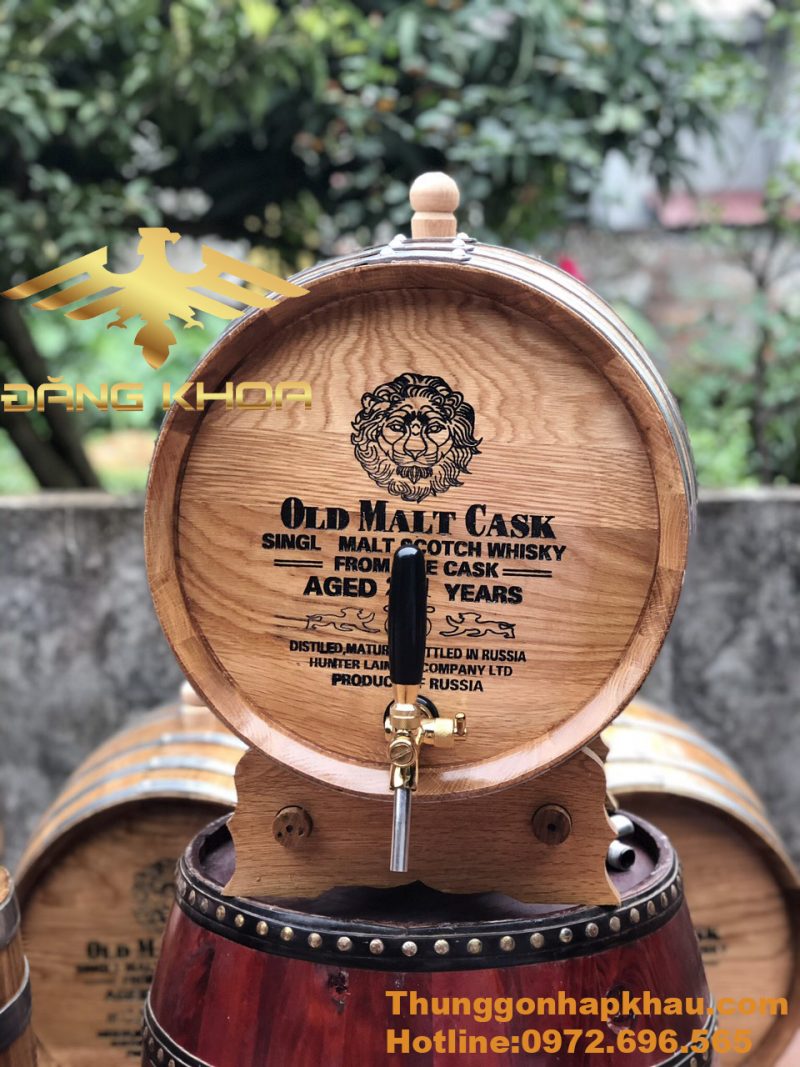 Quy trình bảo quản thùng rượu gỗ sồi