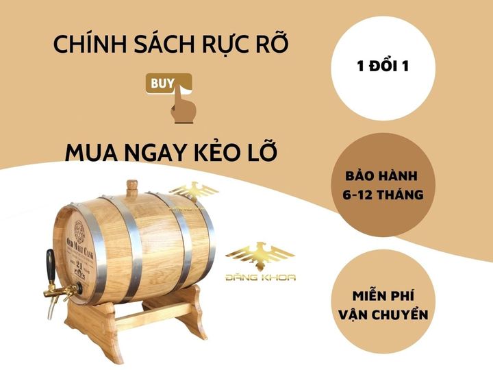 Thùng ngâm rượu bằng gỗ sồi là gì ?